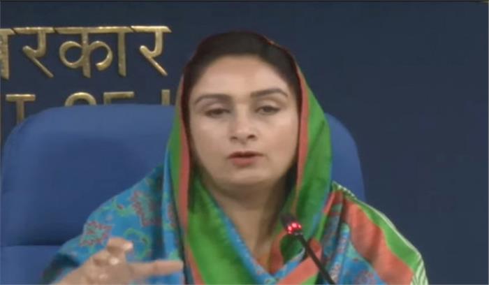 पूर्व मुख्यमंत्री प्रकाश सिंह बादल बोले : हरसिमरत कौर के इस्तीफे पर गर्व है