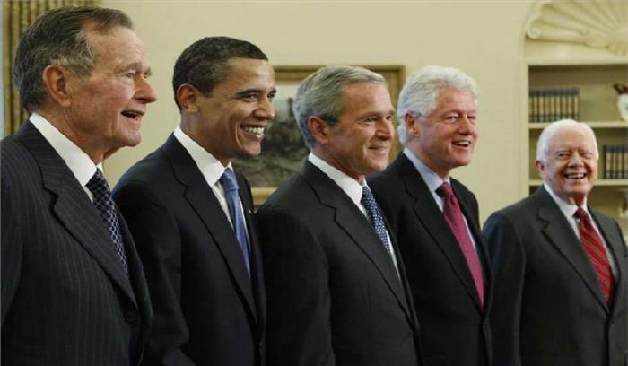 हार्वे के पीड़ितों की मदद के लिए अमेरिका के 5 पूर्व राष्ट्रपति आगे आए