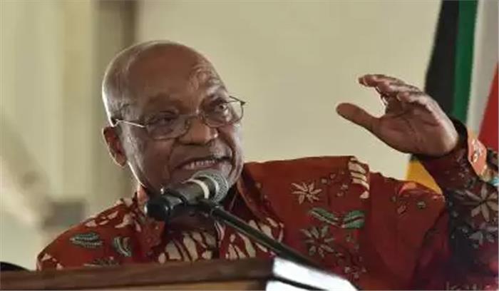 पूर्व एस.अफ्रीकी राष्ट्रपति जुमा की जेल की सजा हुई शुरू