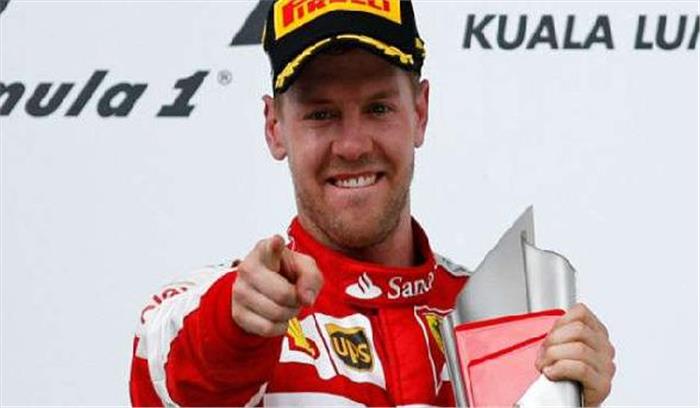 सेबेस्टियन वेटेल ने किया फरारी टीम के साथ तीन साल का करार