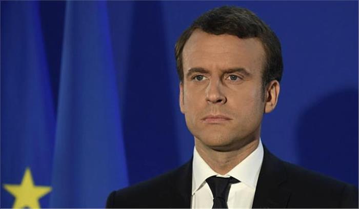 फ्रांस के राष्ट्रपति मैक्रों ने ईरानउत्तर कोरिया मुद्दे पर ट्रंप से चर्चा की​​​​​​​