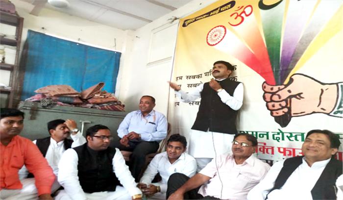 जंगे आजादी एक साथ लड़ने वाले अब आपस में न लाड़ें : बिलाल शबगा