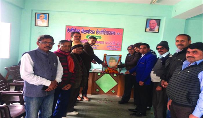 स्वतंत्रता संग्राम सेनानी सुभाषचन्द्र बोस की मनाई गई जयंती