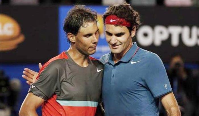 ग्रैंड स्लैम फ्रेंच ओपन के सेमीफाइनल में भिड़ेंगे रोजर फेडरर-राफेल नडाल