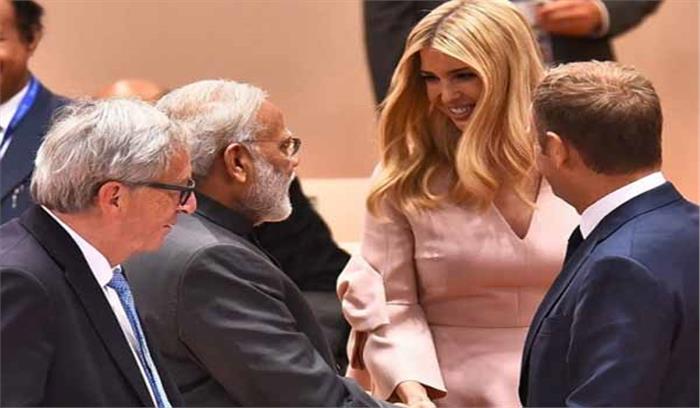 जीईएस से पहले पीएम मोदी और इंवाका के बीच होगी बैठक