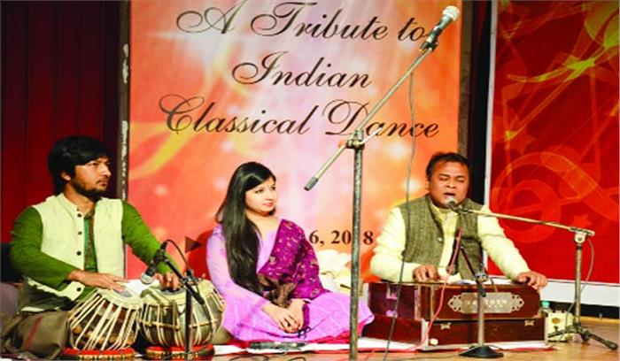 शास्त्रीय नृत्यांगना मालती श्याम ने अपने अभिनय से किया मुग्ध