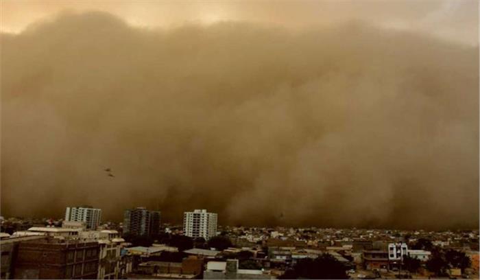 राजस्थान : देर रात से चल रही आंधी से कोई जनहानि नही