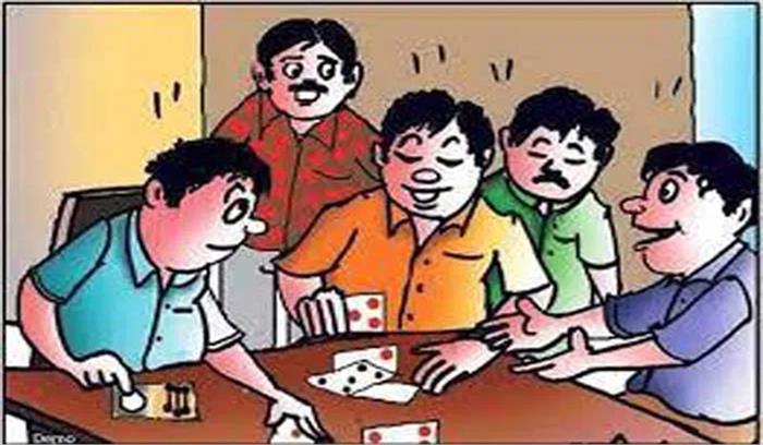 जुआ खेलते एक दर्जन जुआरी गिरफ्तार, 1.10 लाख नगद जप्त जुआ खेलते एक दर्जन जुआरी गिरफ्तार, 1.10 लाख नगद जप्त
