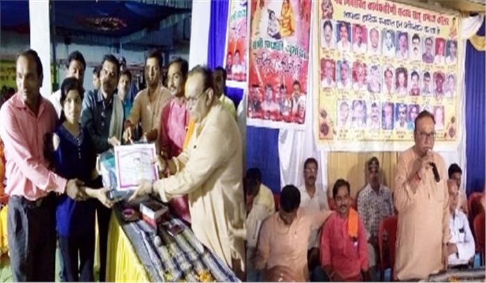 गांधी जयंती पर विभिन्न कार्यक्रमों में शामिल हुए चंद्रशेखर साहू