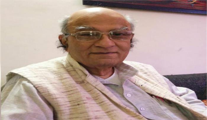 गांधीवादी नटवर ठक्कर का 86 साल की उम्र में निधन