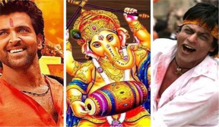 फिल्मों में भी दिखती है गणेश उत्सव की धूम