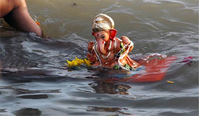 गणेश विसर्जन के समय बालक की डूबने से मौत