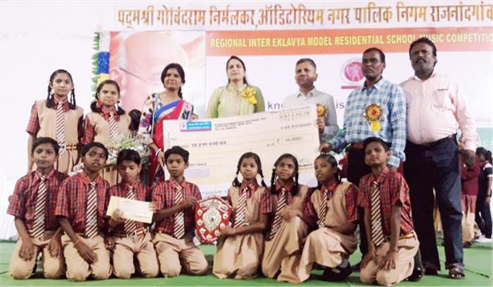 राज्य स्तरीय संगीत प्रतियोगिता में गरियाबंद चौथे स्थान पर