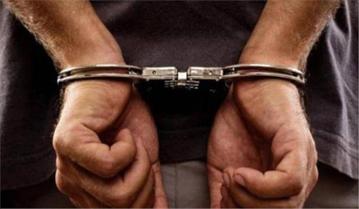 गैस गोडाउन पर लूट के मामले में एक गिरफ्तार