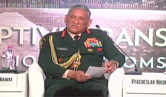 जो देश आतंकवाद से पीड़ित हैं, उन्हें अपनी लड़ाई खुद लड़नी है: बिपिन रावत