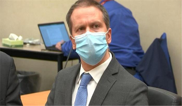 जॉर्ज फ्लॉयड की हत्या का आरोपी पुलिस अधिकारी दोषी करार जॉर्ज फ्लॉयड की हत्या का आरोपी पुलिस अधिकारी दोषी करार