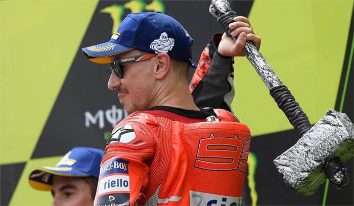 जॉर्ज लोरेंजो ने  कैटालोनिया ग्रां प्री का खिताब अपने नाम किया