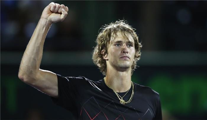 एलेक्जेंडर ज्वरेव ने किया मियामी ओपन के फाइनल में प्रवेश
