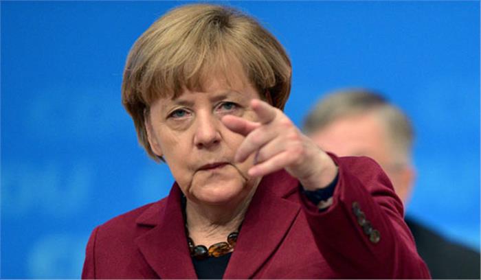 ईयू के देशों देशों से एंजेला मर्केल ने किया शरणार्थियों के मुद्दे पर एकजुटता का आह्वान