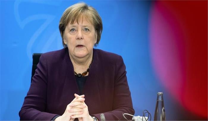 कोविड-19 से संक्रमित नहीं जर्मनी की चांसलर मर्केल