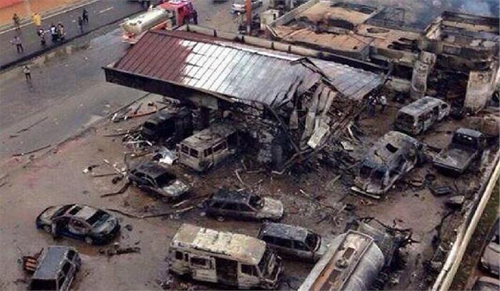 घाना:  गैस स्टेशन पर विस्फोट, 1 की मौत