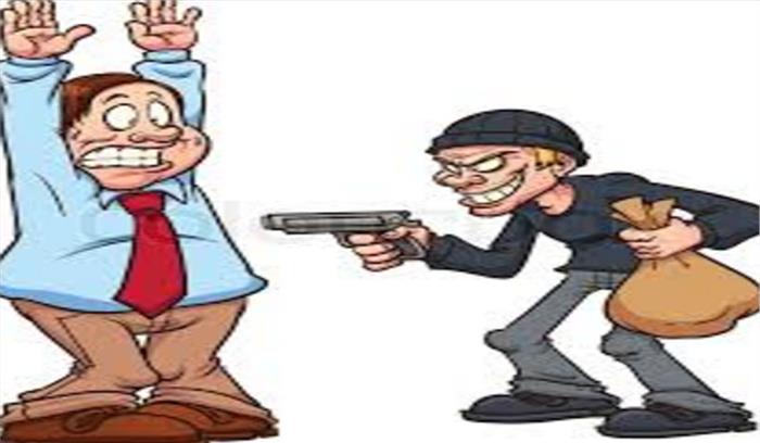 गाजियाबाद में बदमाशों ने व्यापारी को गोली मारकर नौ लाख लूटे