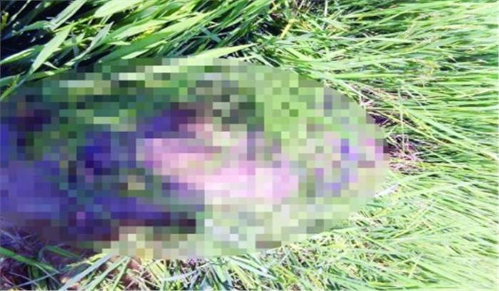 झारखंड में खेत से युवक का शव बरामद