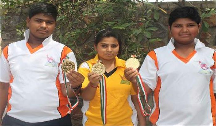 स्वर्ण पदक जीतकर भाई बहनों ने किया फरीदाबाद का नाम रोशन