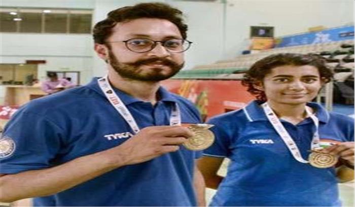 यशस्विनी सिंह देसवाल और अभिषेक वर्मा ने निशानेबाजी में जीता स्वर्ण यशस्विनी सिंह देसवाल और अभिषेक वर्मा ने निशानेबाजी में जीता स्वर्ण