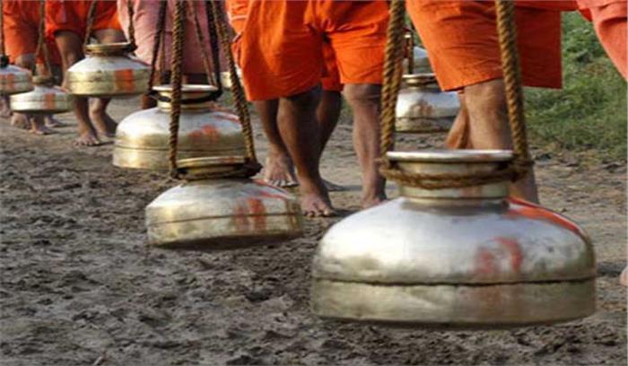 गोण्डा -फैजाबाद मार्ग रोडवेज की बस से टक्कर में 6 कांवड़िये घायल