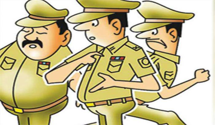 गोंडा में पांच पुलिसकर्मी निलंबित