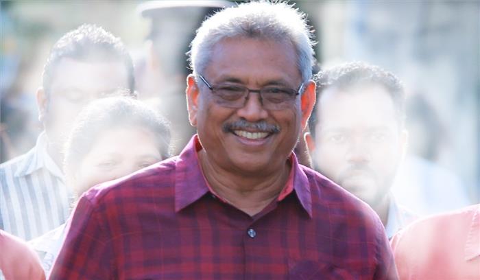 गोटाबाया ने श्रीलंका के 7वें राष्ट्रपति के रूप में शपथ ली गोटाबाया ने श्रीलंका के 7वें राष्ट्रपति के रूप में शपथ ली