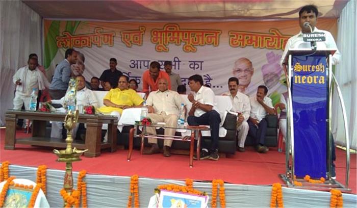 तिल्दा-नेवरा वासियों को पानी के लिए अब नहीं होना पड़ेगा परेशान: अमर अग्रवाल तिल्दा-नेवरा वासियों को पानी के लिए अब नहीं होना पड़ेगा परेशान: अमर अग्रवाल