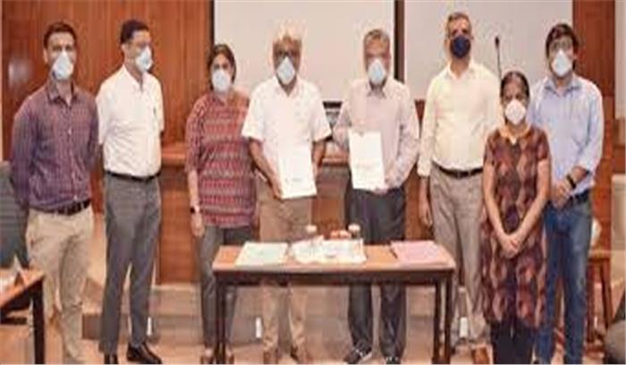 सरकार के प्रौद्योगिकी विभाग ने विकसित किया कप के आकार का मास्क