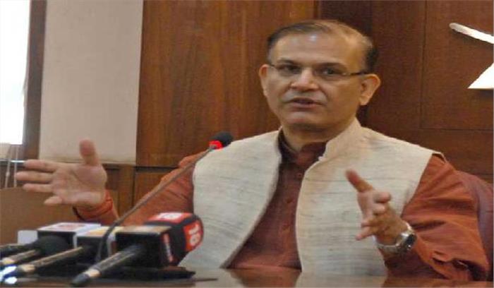 सरकार का 100 नये हवाई अड्डे बनाने का लक्ष्य: जयंत सिन्हा