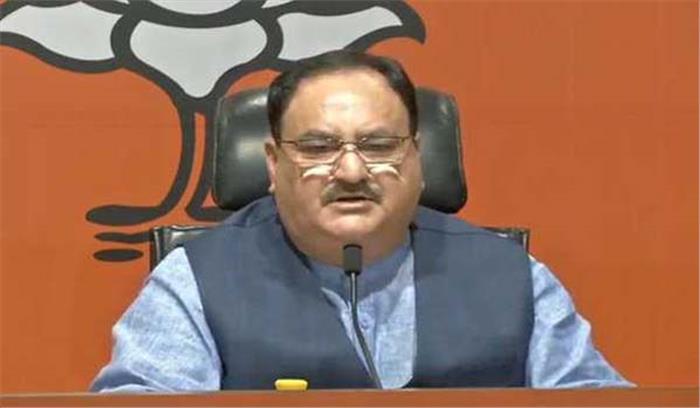 सरकार ने शुरुआत में ही दे दी कामकाज को गति : नड्डा