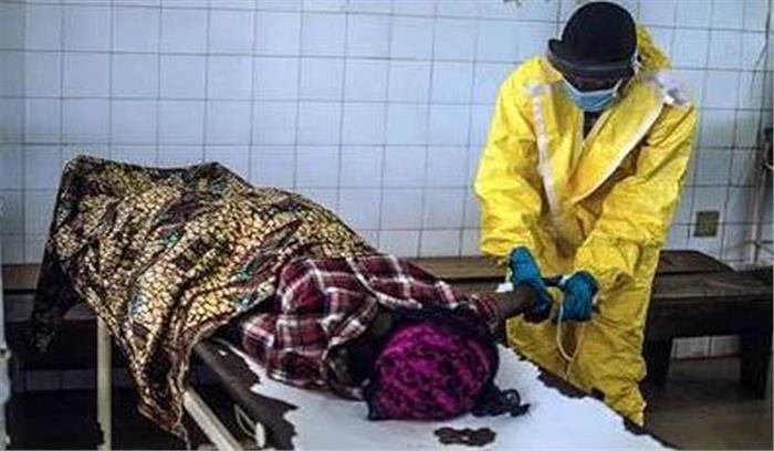 डीआरसी में इबोला मामलों की पुष्टि के बाद देश में हाई अलर्ट डीआरसी में इबोला मामलों की पुष्टि के बाद देश में हाई अलर्ट