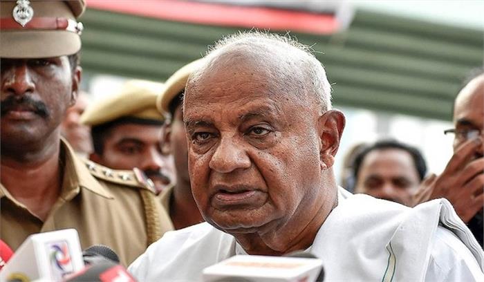 किसानों को रोकने से कोई लाभ नहीं होगा: एच डी देवगौड़ा