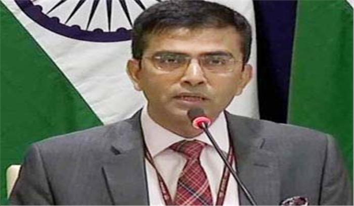 विदेशी सरकारों से नीतिगत कारण से नहीं स्वीकार कर सकते मदद : भारत