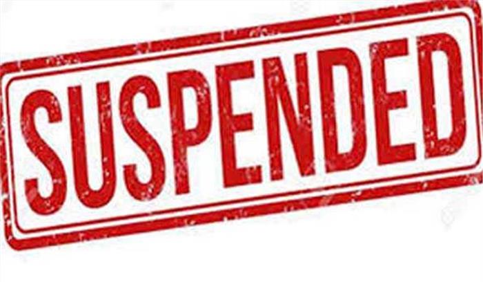 औषधि मानक संगठन के उप नियंत्रक निलंबित