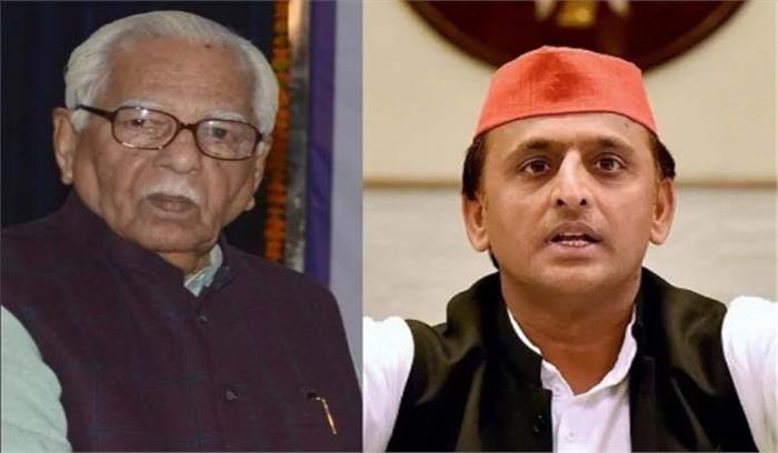 राज्यपाल ने अखिलेश के ट्वीट पर आपत्ति जताते हुए कहा आपका बयान गैर जिम्मेदाराना