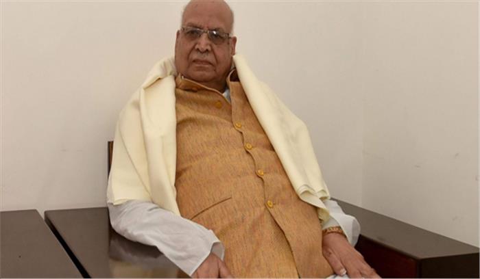 मध्य प्रदेश के राज्यपाल लालजी टंडन ने शपथ ली