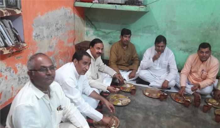 केंद्रीय मंत्री व विधायक दादरी ने चौपाल लगाकर सुनी समस्याएं