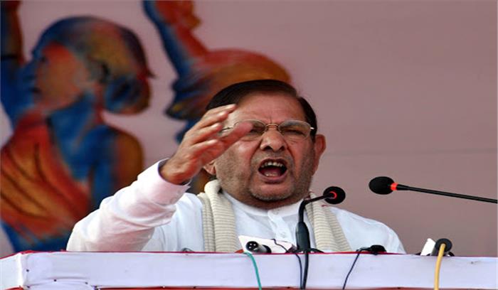 मैं महागठबंधन का मुख्यमंत्री का चेहरा नहीं : शरद यादव