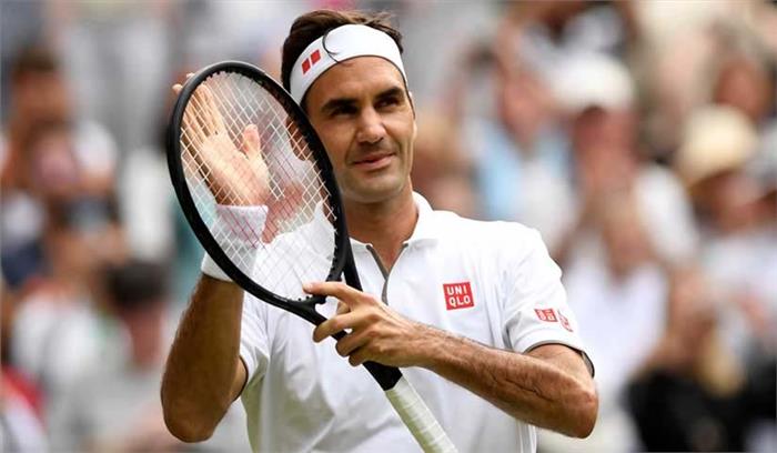 रोजर फेडरर की विंबलडन में 99वीं जीत और 17वां क्वार्टर फाइनल