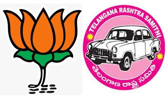 GHMCResult: BJP को पीछे छोड़ बहुमत के करीब पहुंची TRS GHMCResult: BJP को पीछे छोड़ बहुमत के करीब पहुंची TRS