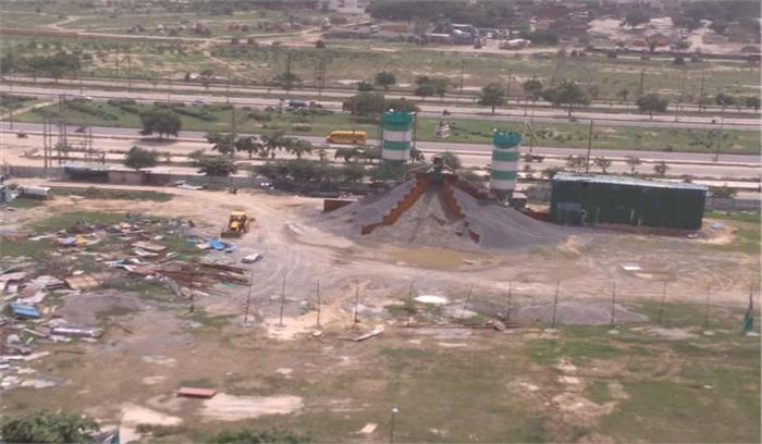 गैलेक्सी बिल्डर की अवैध आरएमसी प्लांट हटाने का आदेश