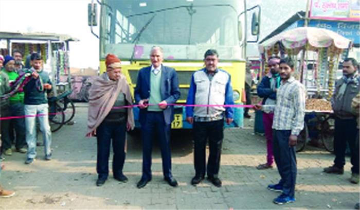 नए साल पर दादरी से ग्रेनो परीचौक रोडवेज बस सेवा शुरू