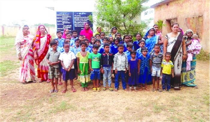 शाला प्रवेशोत्सव मनाया गया