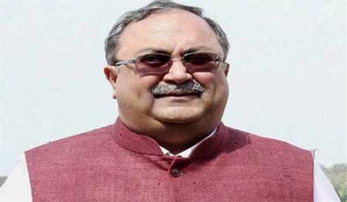 गुजरात के नये वित्त मंत्री सौरभ पटेल ने संभाला कार्यभार